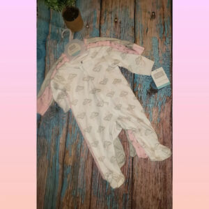 Baby Hudson sleep play suits 0-3
